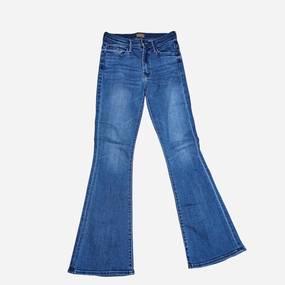 MOTHER the weekender flared high rise jeans